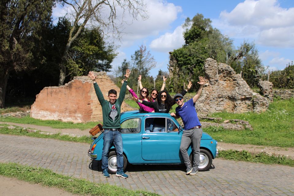 Tour of Rome on board a Vintage Fiat 500 - Key highlights I’d plan around