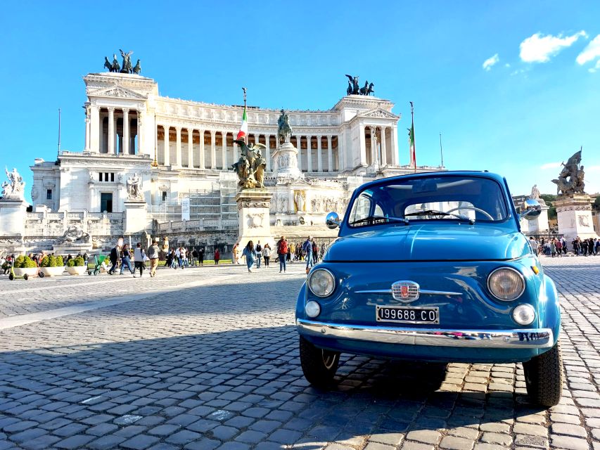 Tour of Rome on board a Vintage Fiat 500 - Vatican City + Santa Maria Maggiore: big spiritual stops in a small window