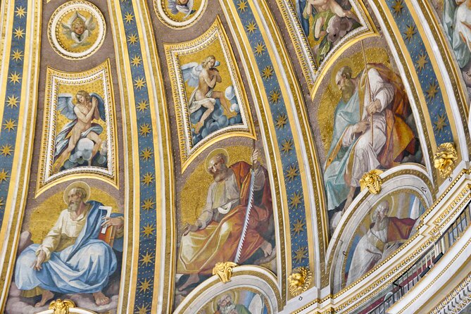 Tour of St Peter's Basilica with Dome Climb and Grottoes - Inside St. Peter’s Basilica: Canopy, Pietà, and Giant-Scale Art