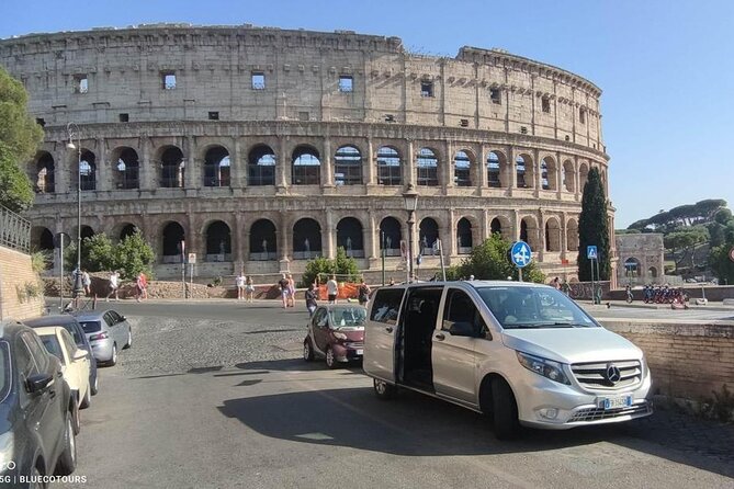 Transfer Civitavecchia Cruise Port>Rome/FCO/or Private Revers - Private Van Comfort: AC, WiFi, and the Luggage Advantage