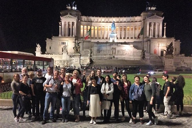 Twilight Treasures: An Evening Tour Through Rome's Rich History - Trevi Fountain after dark: big, iconic, and timed for a quick win