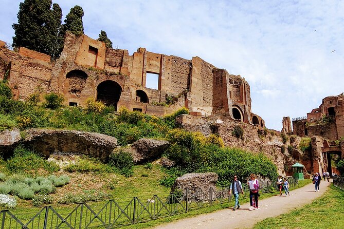Ultimate Colosseum Small Group Tour - Palatine Hill: imperial views 40 meters above the Forum