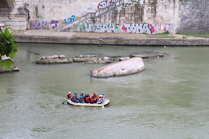 Urban Rafting on Rome's Tiber River - Rapids and Wet Factor: What Two Easy Sections Feel Like