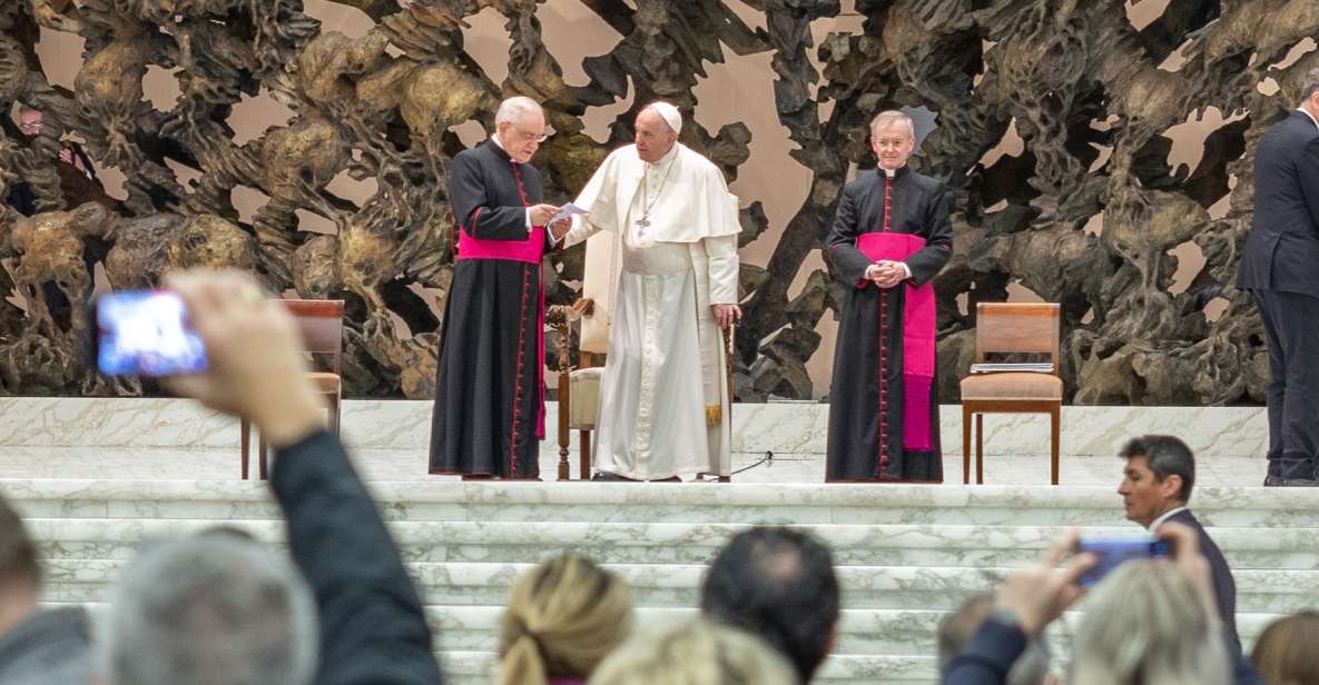 Vatican City: Papal Audience, Sistine Chapel, & Vatican Tour - St. Peter’s Square time: photos, meaning, and crowd control