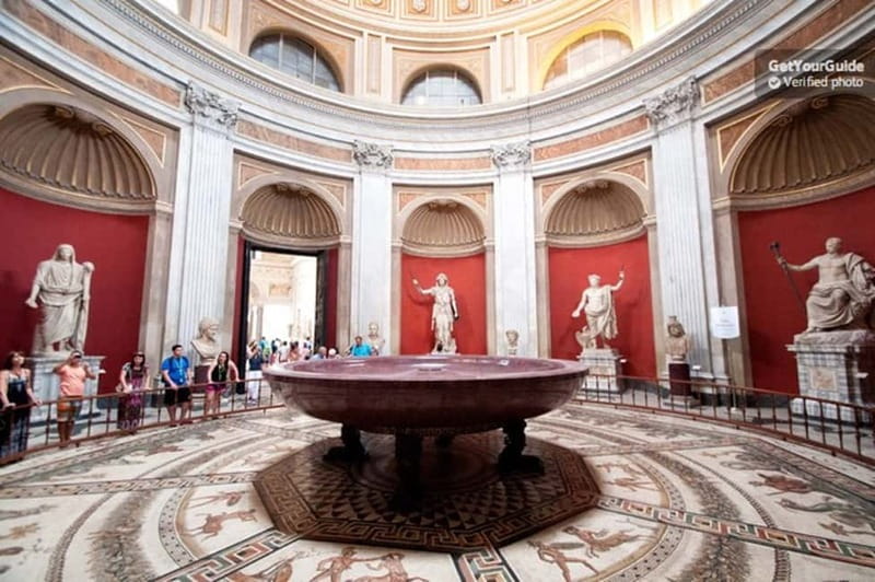 Vatican Museum & Sistine Chapel Guided Tour - Hotel Pickup - Cortile del Belvedere: Where the Tour Starts in the Vatican Museums