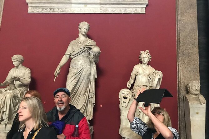 Vatican: Museums & Sistine Chapel Entrance Ticket - Greek Cross Gallery, sarcophagi, and the shock of scale