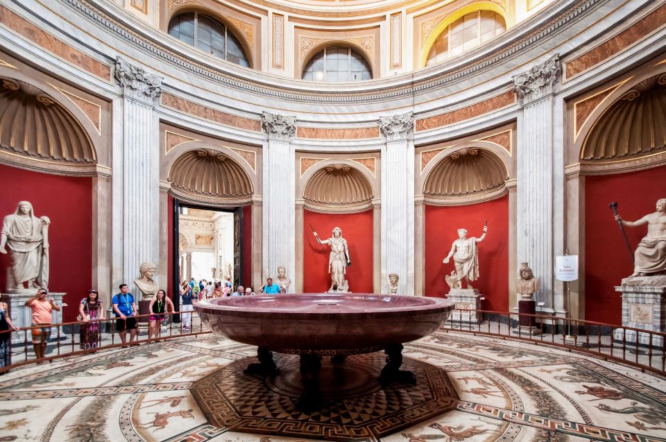 Vatican Museums & Sistine Chapel Skip-the-Ticket-Line Tour - Vatican Museums stops: Papal collections in a practical order