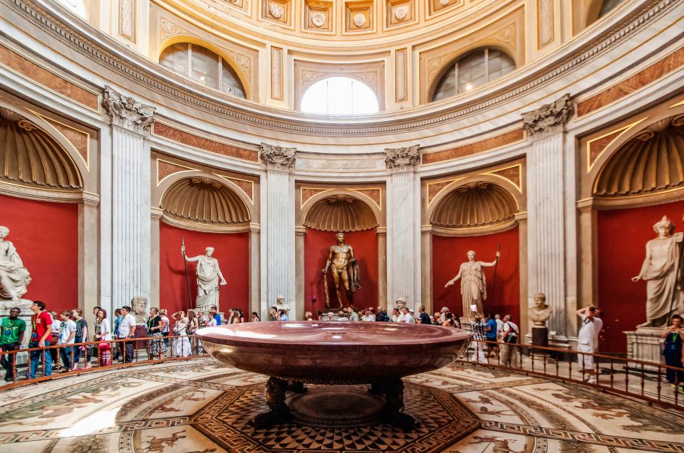 Vatican Museums & Sistine Chapel Tour with Optional Basilica - Key highlights to look for
