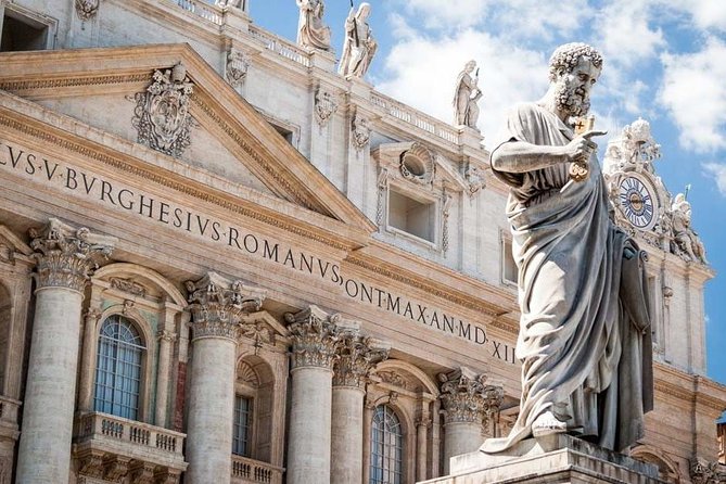 Vatican Museums & Sistine Chapel VIP small group tour(max 10 pax) - St. Peter’s Basilica: included tickets, but route access can change