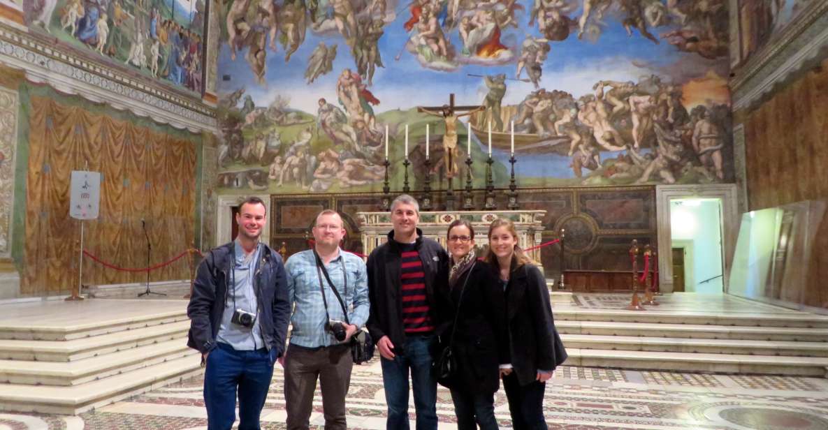Vatican: Private Early Morning, Sistine Chapel Raphael Rooms - Early Morning Start at Caffè Vaticano: The Real Advantage