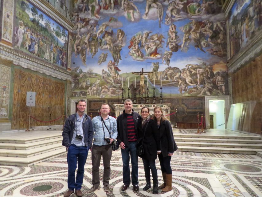 Vatican: Private Early Morning, Sistine Chapel Raphael Rooms - Raphael Rooms: Frescoes You Can Actually Take In