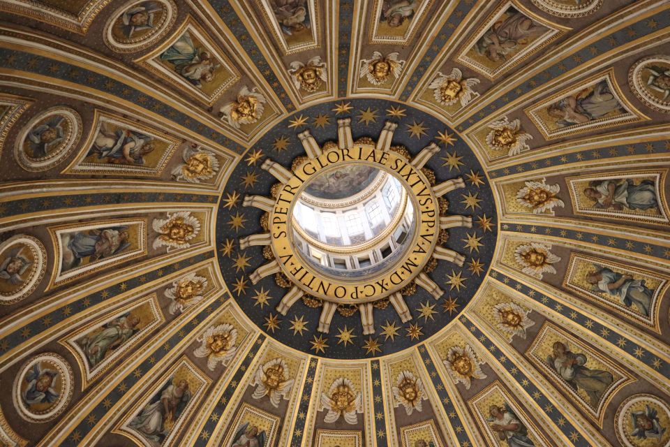 Vatican: St.Peter's Basilica & Dome - Reserved Entry & Tour - Key things you’ll notice on this tour