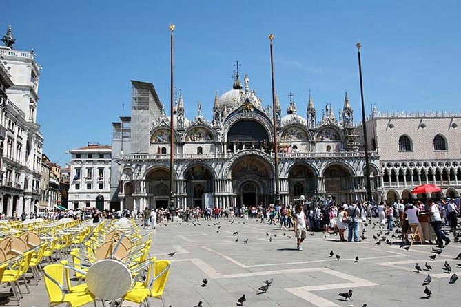 Venice from Rome: Full Day Small Group Tour by Fast Train - Palazzo Ducale, Campanile, and Bridge of Sighs: lots of icons, short clocks