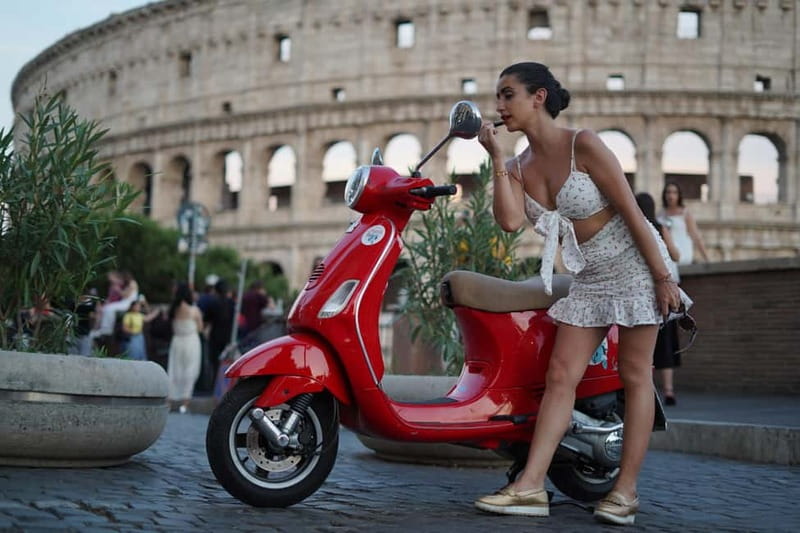 Vespa city tour in Rome with two different routes - Orange Garden to Janiculum Hill: The Viewpoint Stretch That Changes the Mood