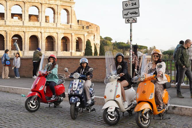 Vespa scooter Journey with Professional Photography - The Route: Colosseum to Piazza Venezia, the “Main-Character” Ending