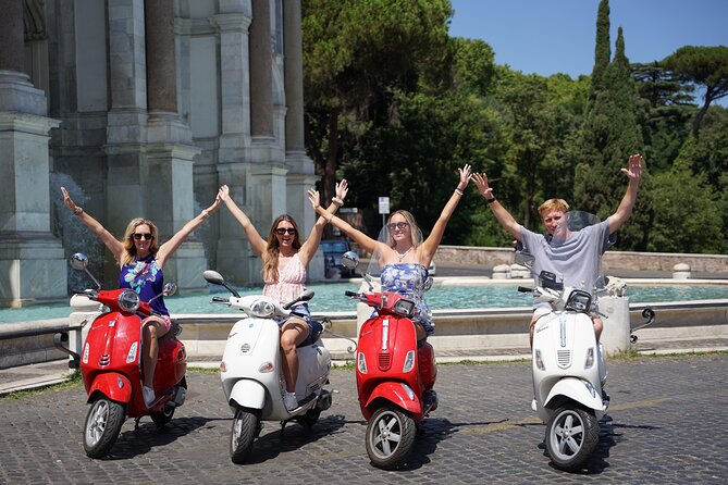 Vespa Scooter Tour in Rome with Professional Photographer - Key things to know before you ride