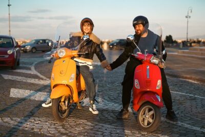 Vespa Scooter Tour in Rome with Professional Photographer - Meeting at Via del Colosseo and spotting your scooters
