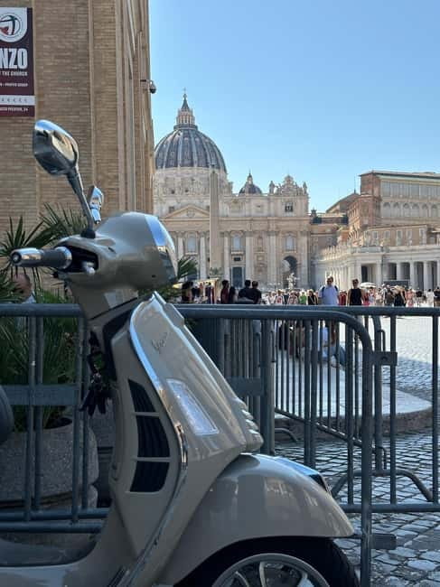 Vespa Sidecar Tour: Express Highlights of Rome - Value for $67.96: What You Get in 1.5 Hours