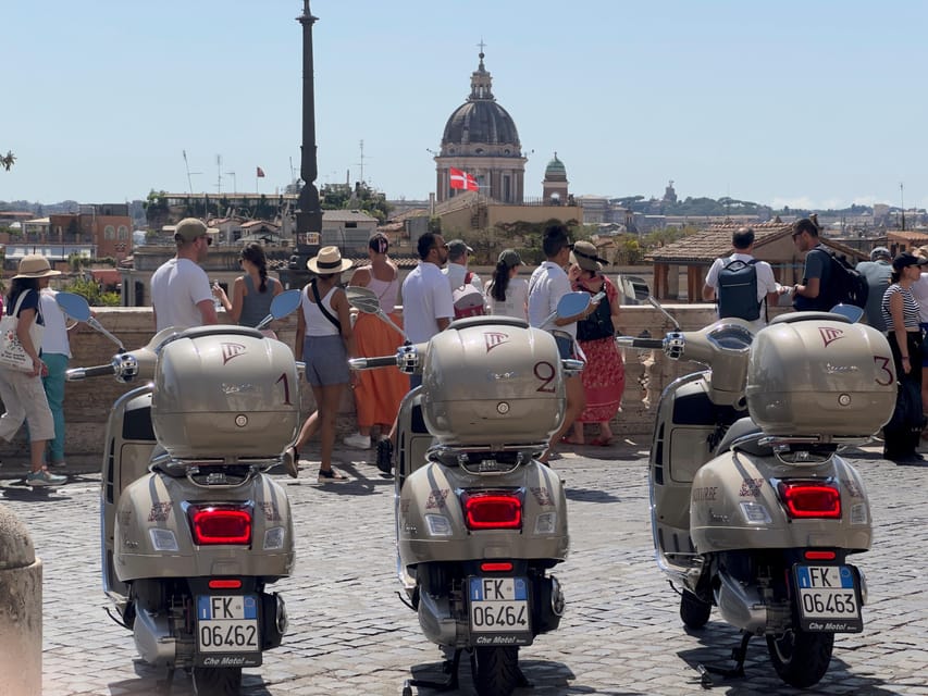 Vespa Sidecar Tour: Highlights of Rome - Stop-by-stop: Popolo, Trevi, Pantheon, and Piazza Navona