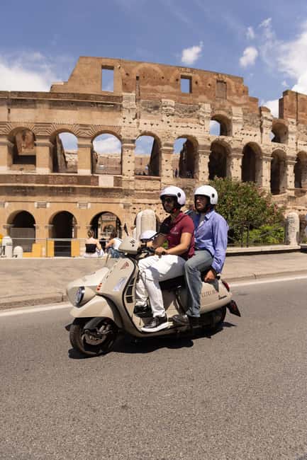 Vespa Sidecar Tour: Highlights of Rome - Vatican City, then Trastevere lanes, and onward to the Colosseum
