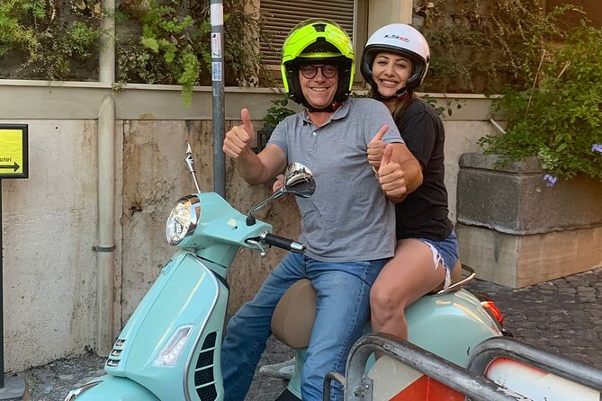 Vespa Tour in Rome Driven by Us with Optional Pick Up - How Safety and Comfort Work on a Vespa Tour