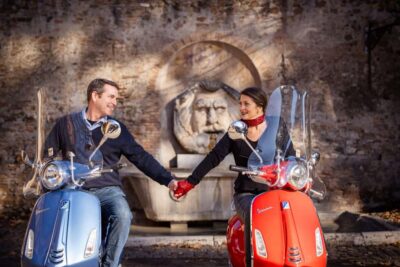 Vespa Tour in Rome with Pick Up and Drop off (City Center) - Getting ready: Vespa setup, helmet, and what you should wear