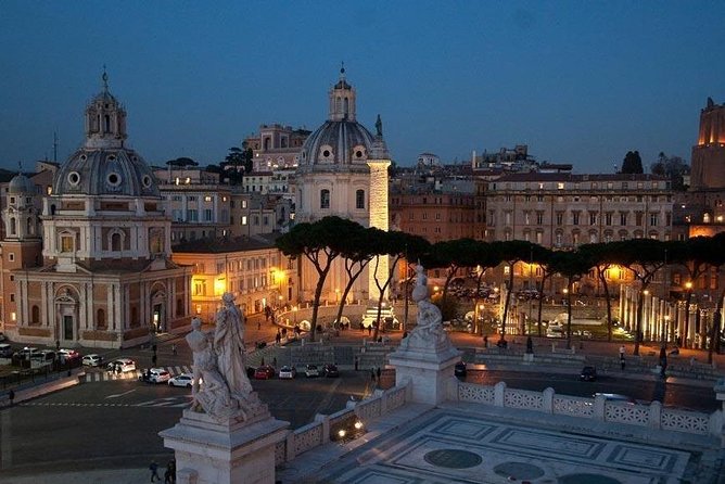 Vespa Tour with driver Rome By Night 3 hours - Safety and Comfort on a Vespa Ride Through Busy Streets