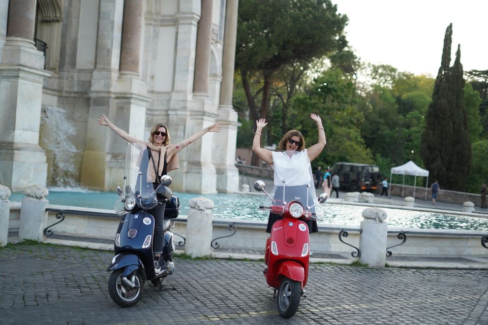 Vespa - Wine and Photo Tour in Rome - Janiculum Hill: Photo Stop Plus Wine and Wine Tasting