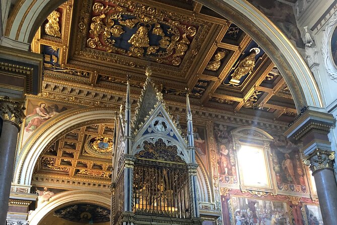 Via Crucis Catholic Pilgrim Walking Tour in Rome - Scala Sancta (Holy Stairs): Seeing the Steps and the Holy of Holies