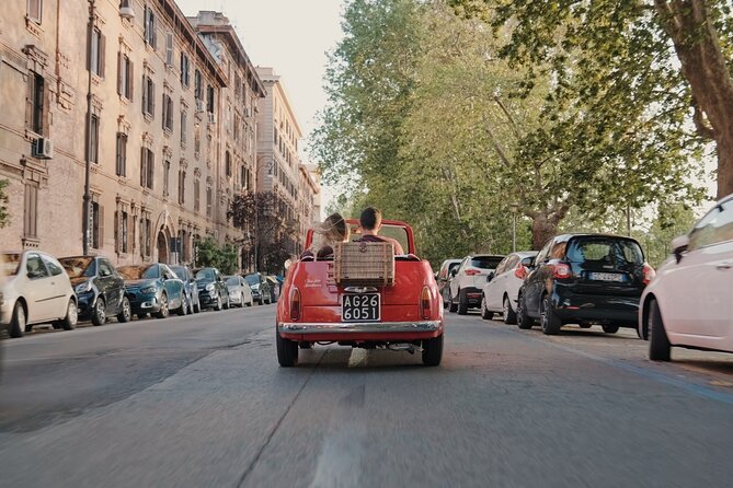 Vintage Fiat 500 Cabriolet: Rome's Highlight Semi Private Tour - Trastevere and the feel of old Rome streets
