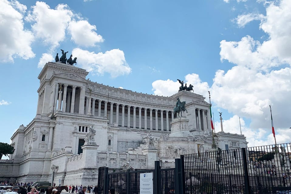 Visit Rome in a day: Shared Minivan Tour from Civitavecchia - Colosseum stop: see ancient Rome, then move on while the day still has energy