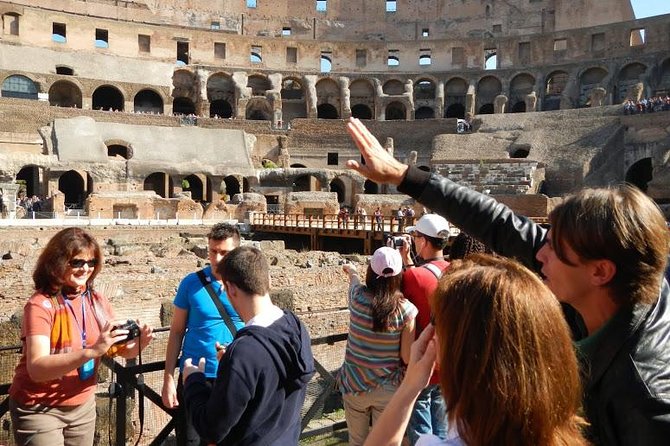 Walking Tour of the Colosseum, the Roman Forum and Palatine Hill - Colosseum entry made calmer with tickets handled