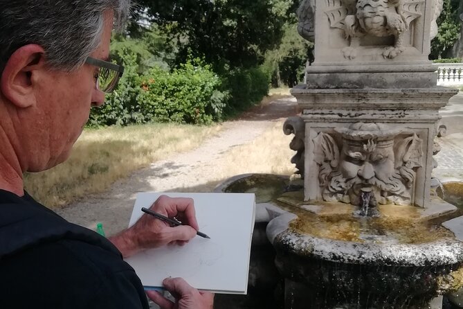 Watercolor Private Tour at Villa Borghese Rome with Guido - What the Tour Feels Like: Paint, Pause, Repeat