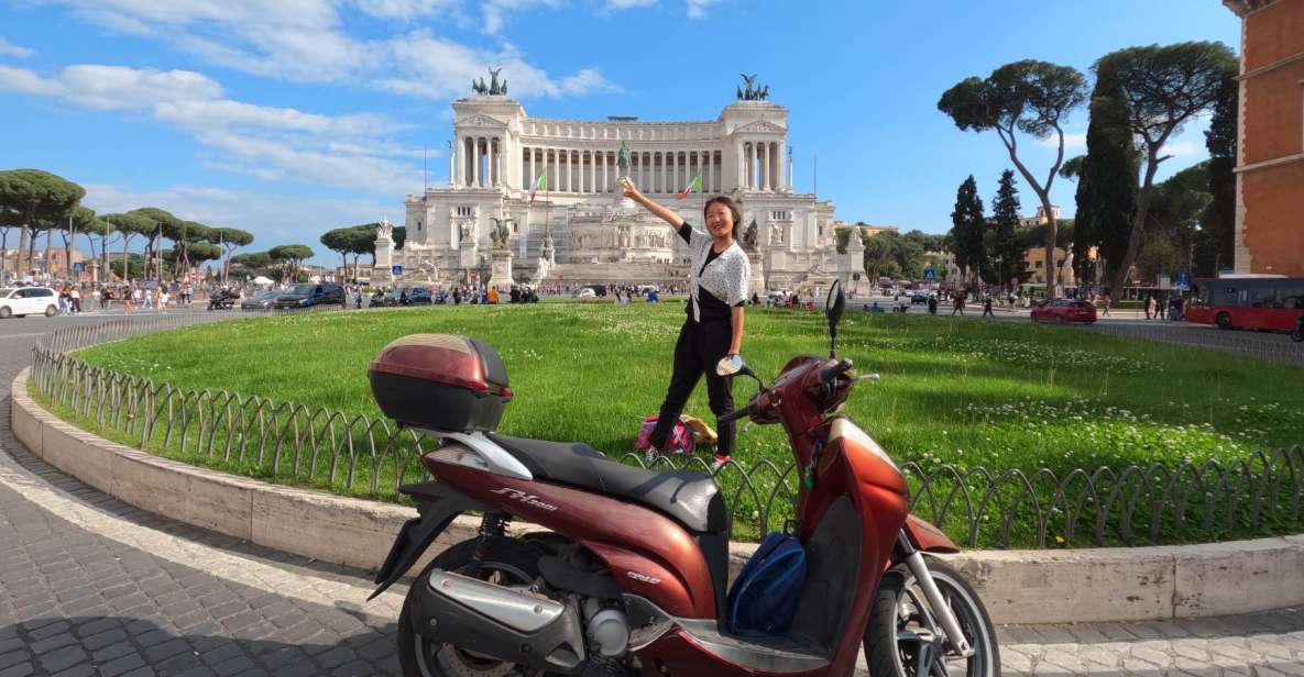 🛵 Rome: Private Scooter Guided Tour, Day - Night Ride💘🛵 - Riding the Route: How 3+ Hours Covers a Big Chunk of Rome